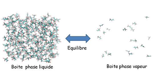 Simulation molculaire d'un rfrigrant